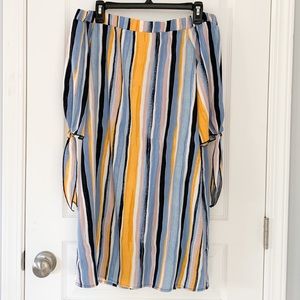 Bar III off the shoulder mini dress